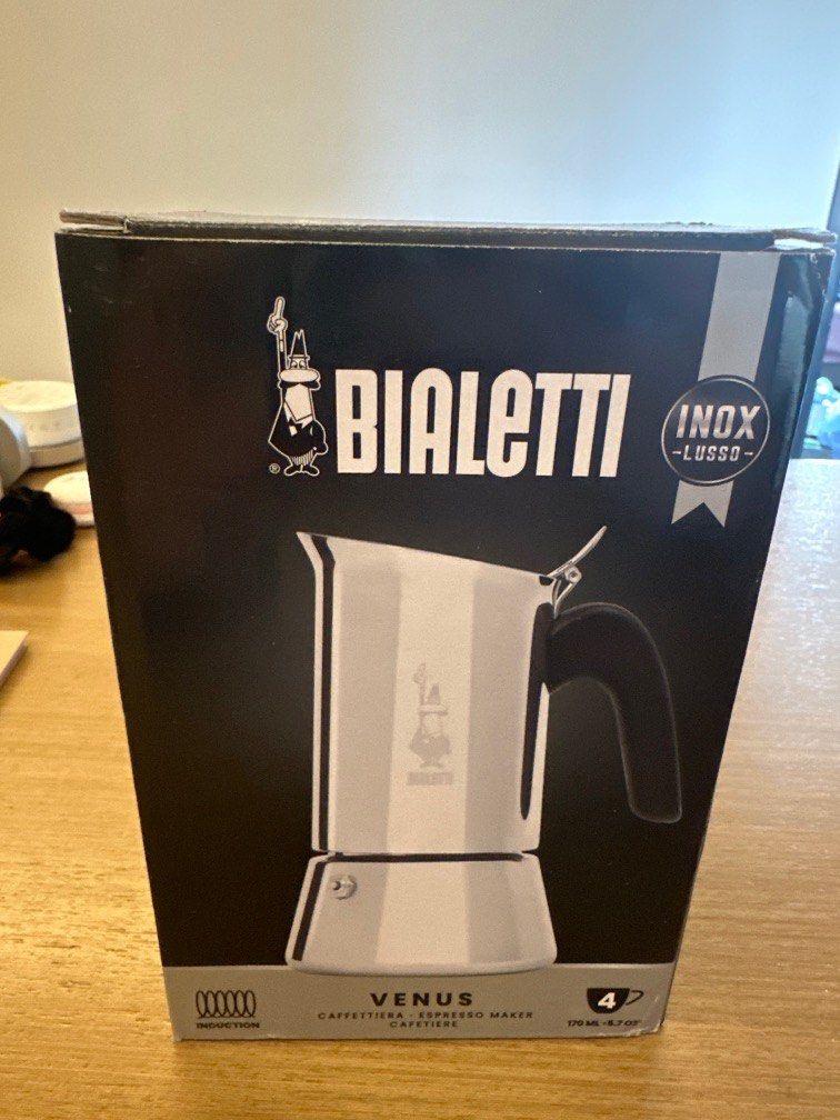 Bialetti Venus Induction Coffee Maker, Furniture & Home Living