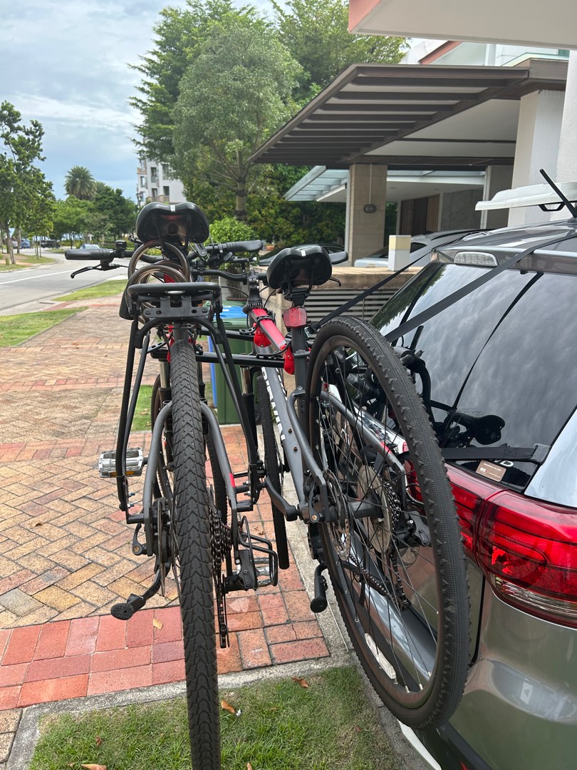 Bicycle car rack as good as new, Car Accessories, Accessories on Carousell