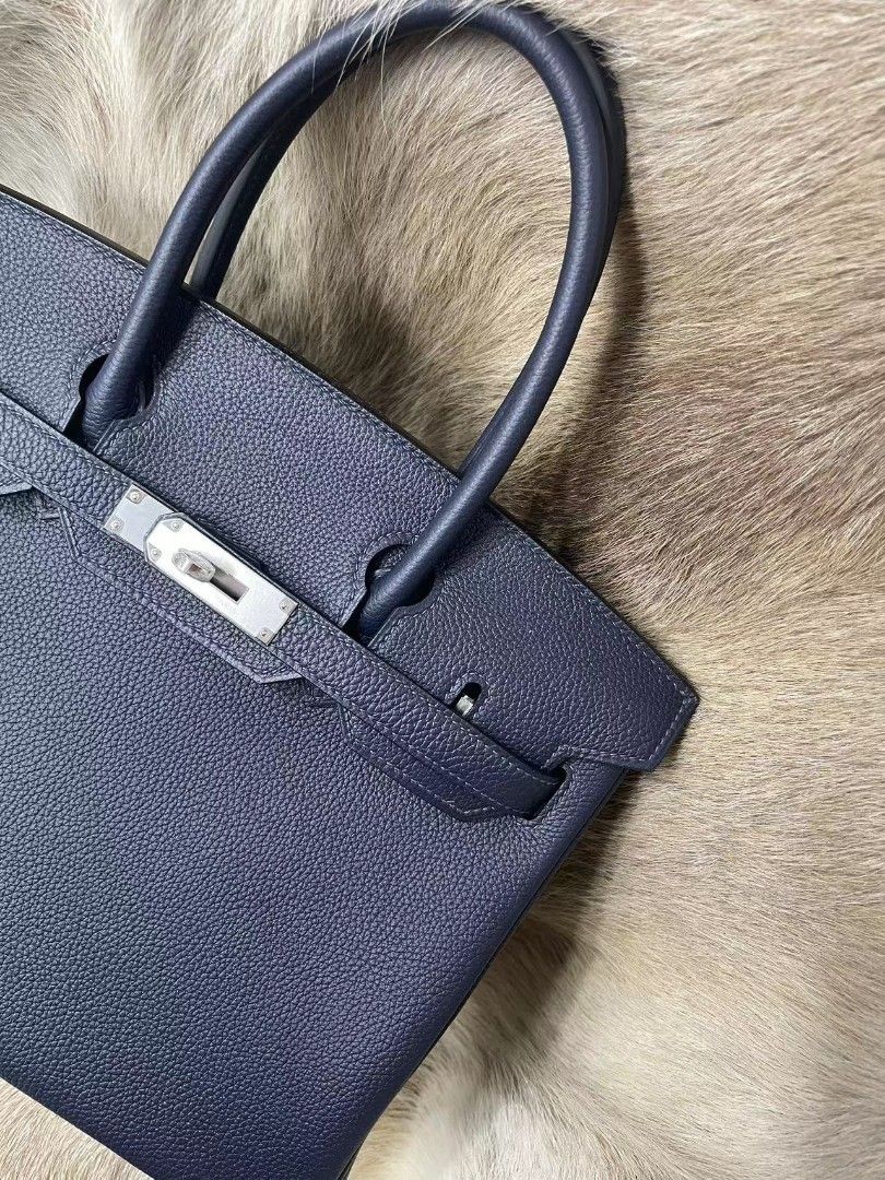 Brand New Hermes Birkin 30 Bleu Nuit Rosegold HW Complete, Luxury, Bags &  Wallets on Carousell