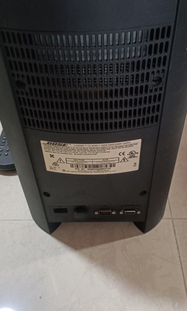 Bose Cinemate Digital home theatre speaker system, Audio, Soundbars ...