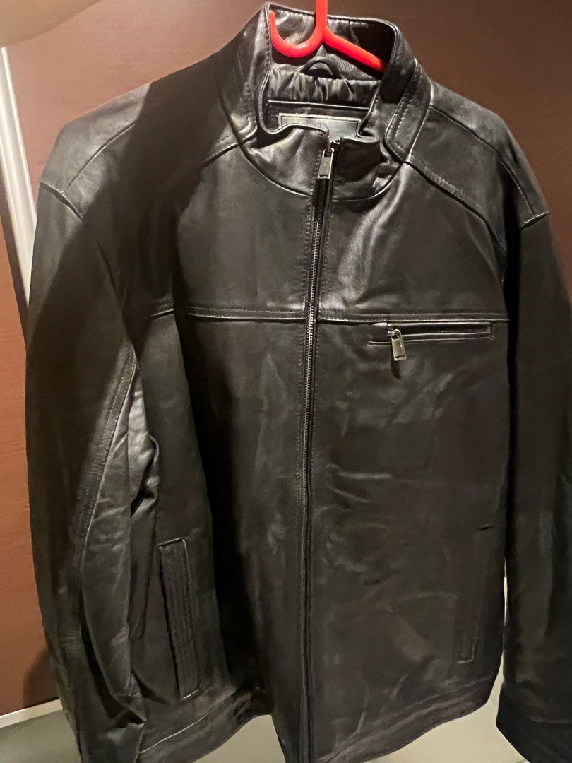 Boston harbour men's genuine new zealand lambskin leather jacket new arrivals