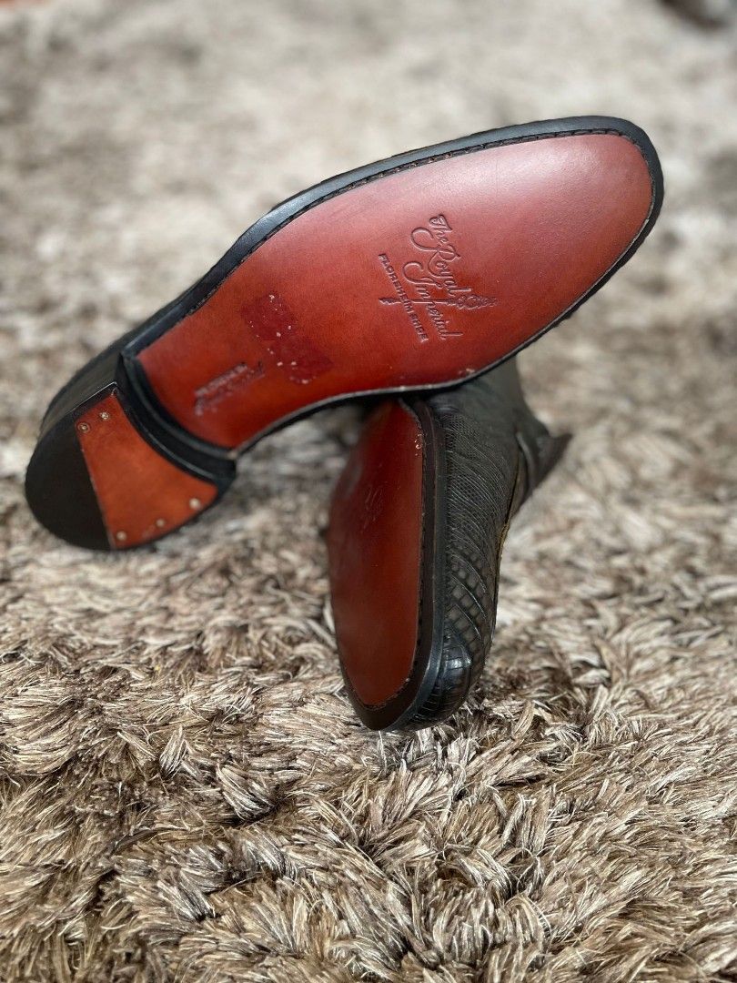 Brand new geniune FLORSHEIM IMPERIAL Alligator loafer size 7.5D US