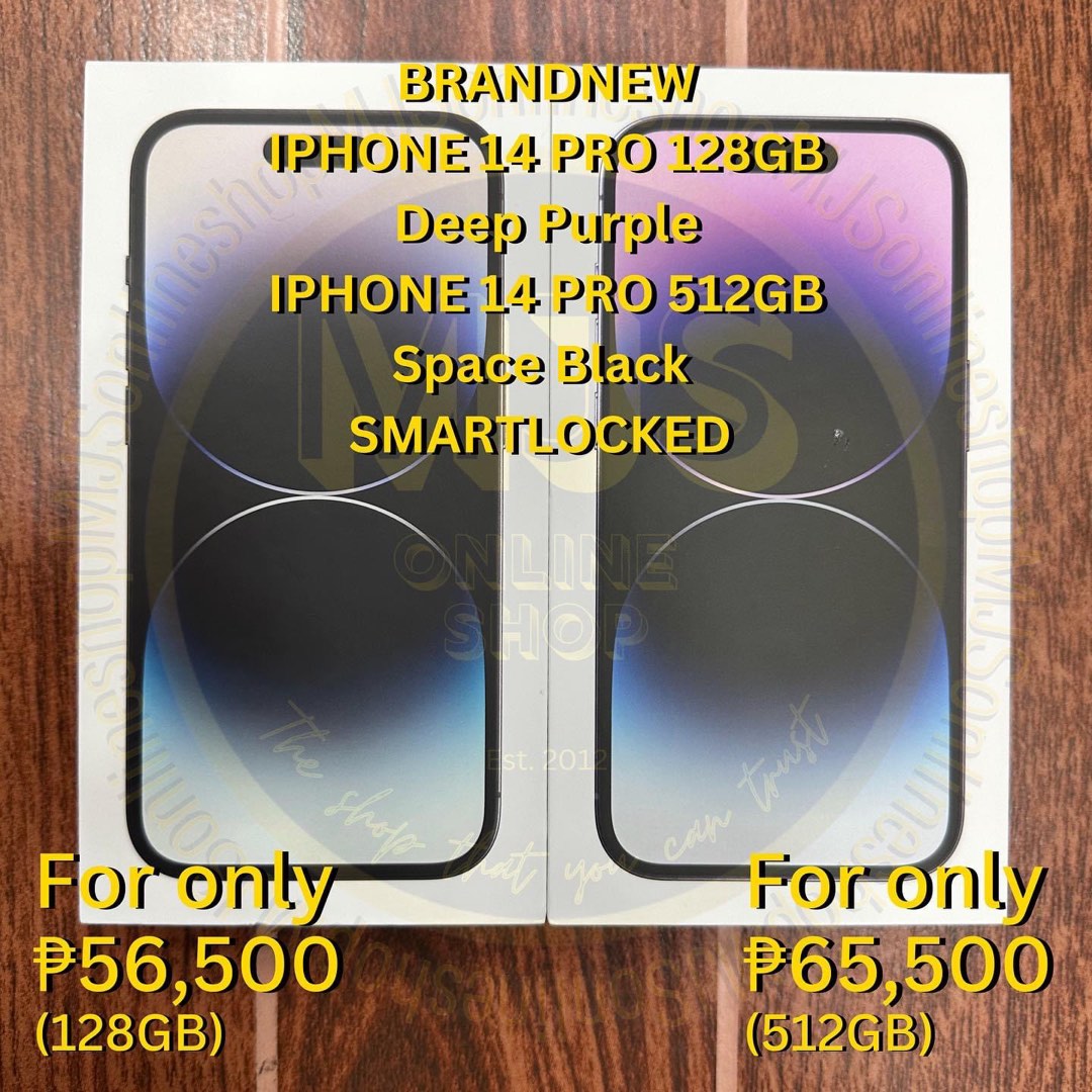 BRANDNEW IPHONE 14 PRO 128GB / 512GB SMARTLOCKED, Mobile Phones ...