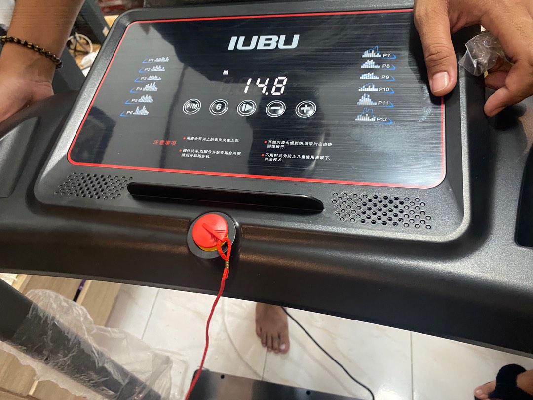 Iubu treadmill manual sales