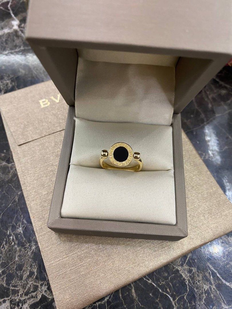 Bvlgari double ring best sale