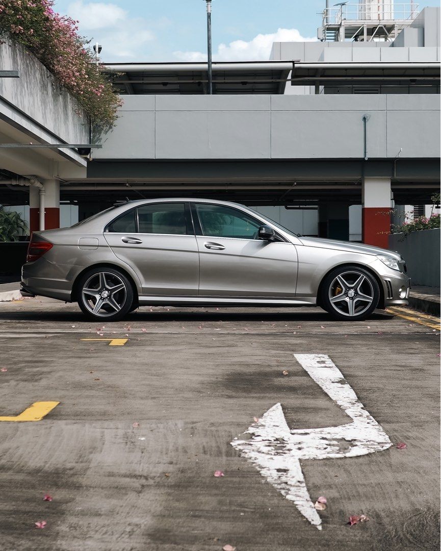 C63 W204 original Rim, Car Accessories, Tyres & Rims on Carousell