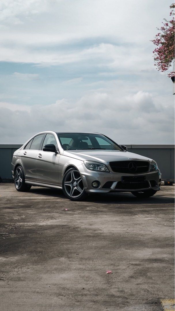 C63 W204 original Rim, Car Accessories, Tyres & Rims on Carousell