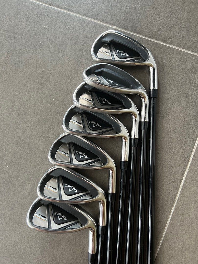 Callaway warbird golf iron set, Sports Equipment, Sports & Games, Golf