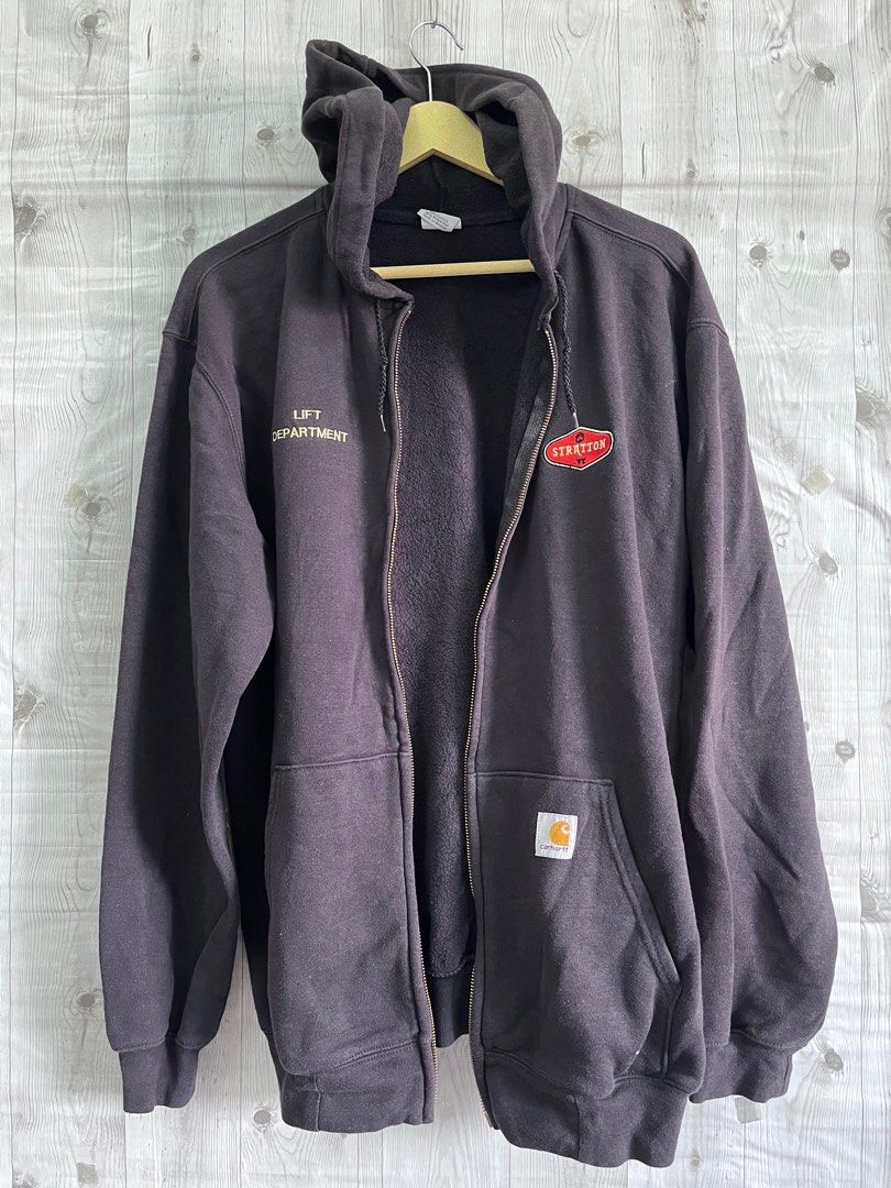 Carhartt Hoodie Made In Mexico Kena Repair Zipper Men s Fashion