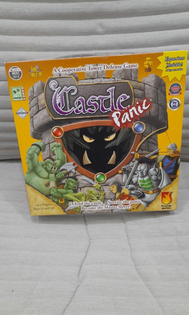 Castle Panic Board Game, Hobbies & Toys, Toys & Games on Carousell