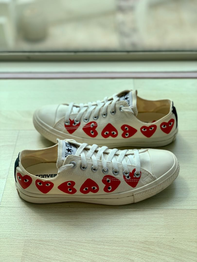 Cdg converse hotsell low on feet