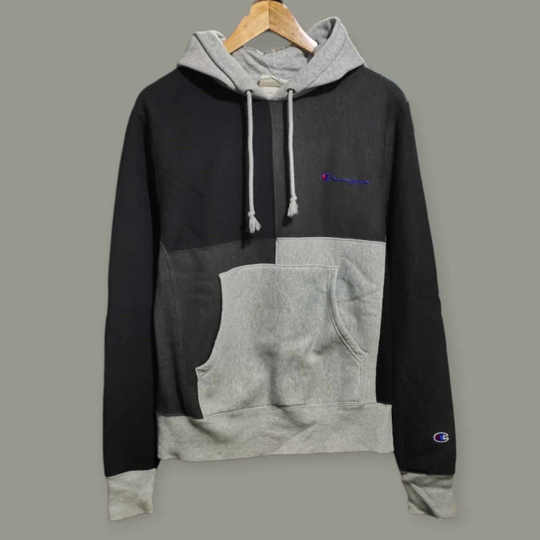 Champion tri color hoodie hot sale