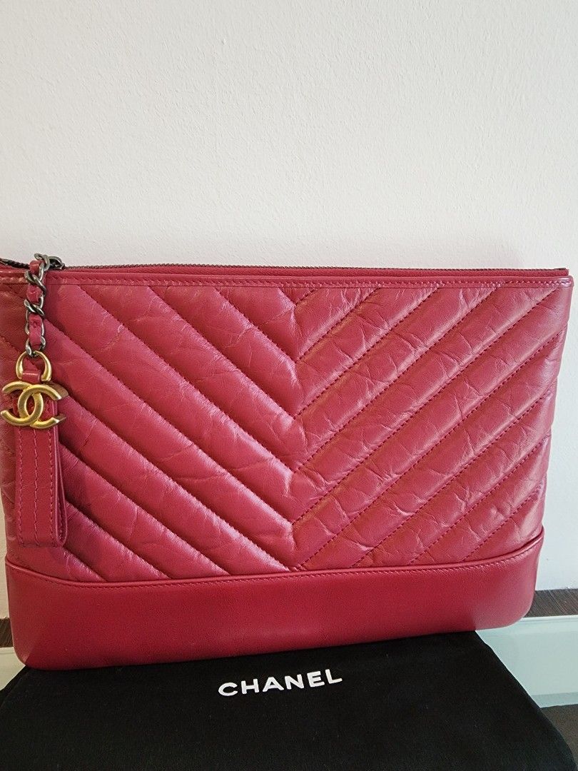 Chanel Clutch bag, Luxury, Bags & Wallets on Carousell