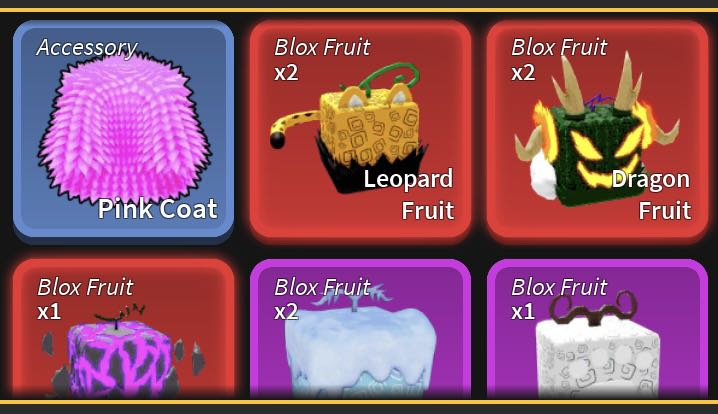 Blox Fruit Leopard Fruit Trading Service, Video Gaming, Video Games, Others  on Carousell