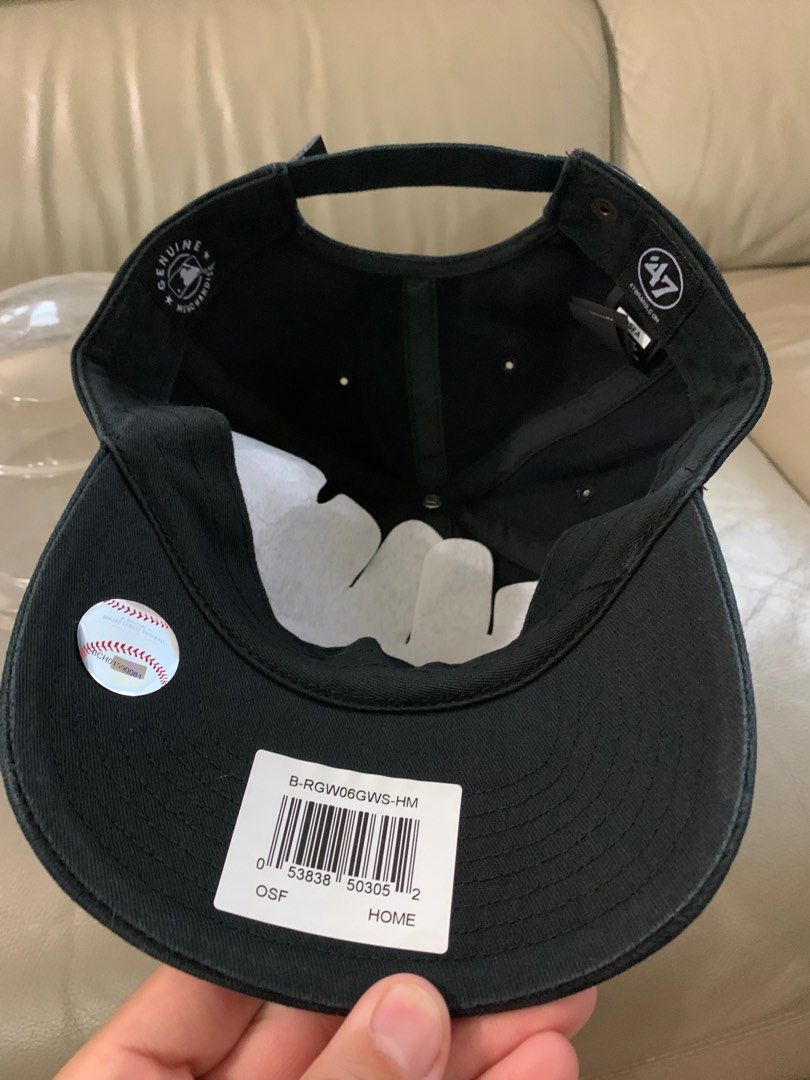 47 Brand Clean Up Strapback Cap Chicago White SOX B-RGW06GWS-HM