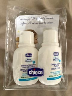 Chicco Travel Baby Moments Wash & Body Lotion 50mL