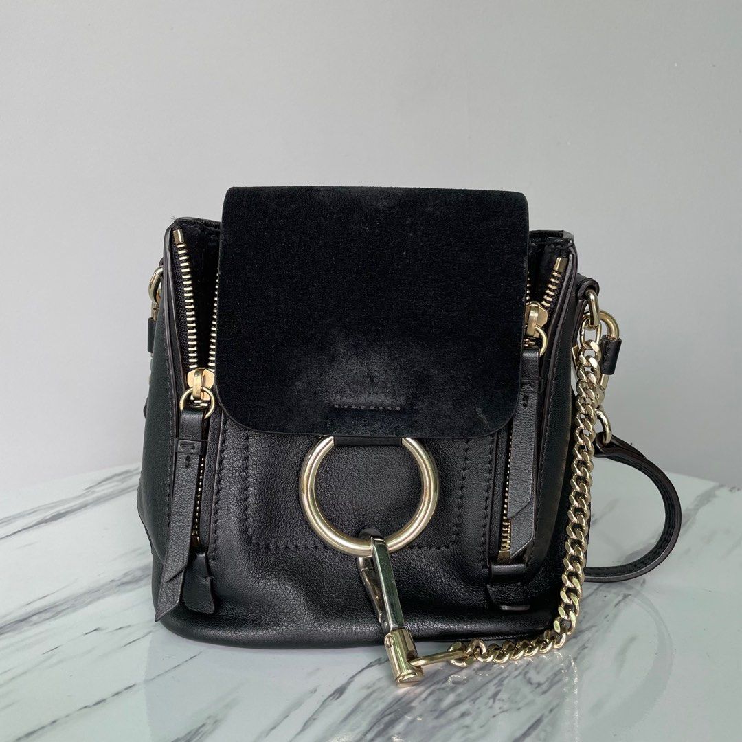 Chloe faye backpack black hot sale