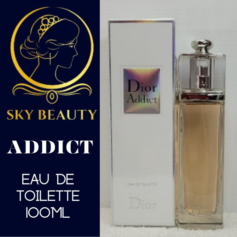 Christian Dior Addict Eau De Toilette 100ml x Expiry 10.2025, Beauty