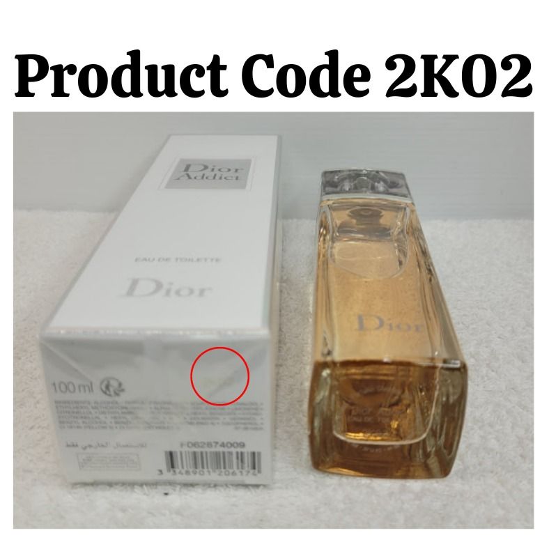 Christian Dior Addict Eau De Toilette 100ml x Expiry 10.2025, Beauty