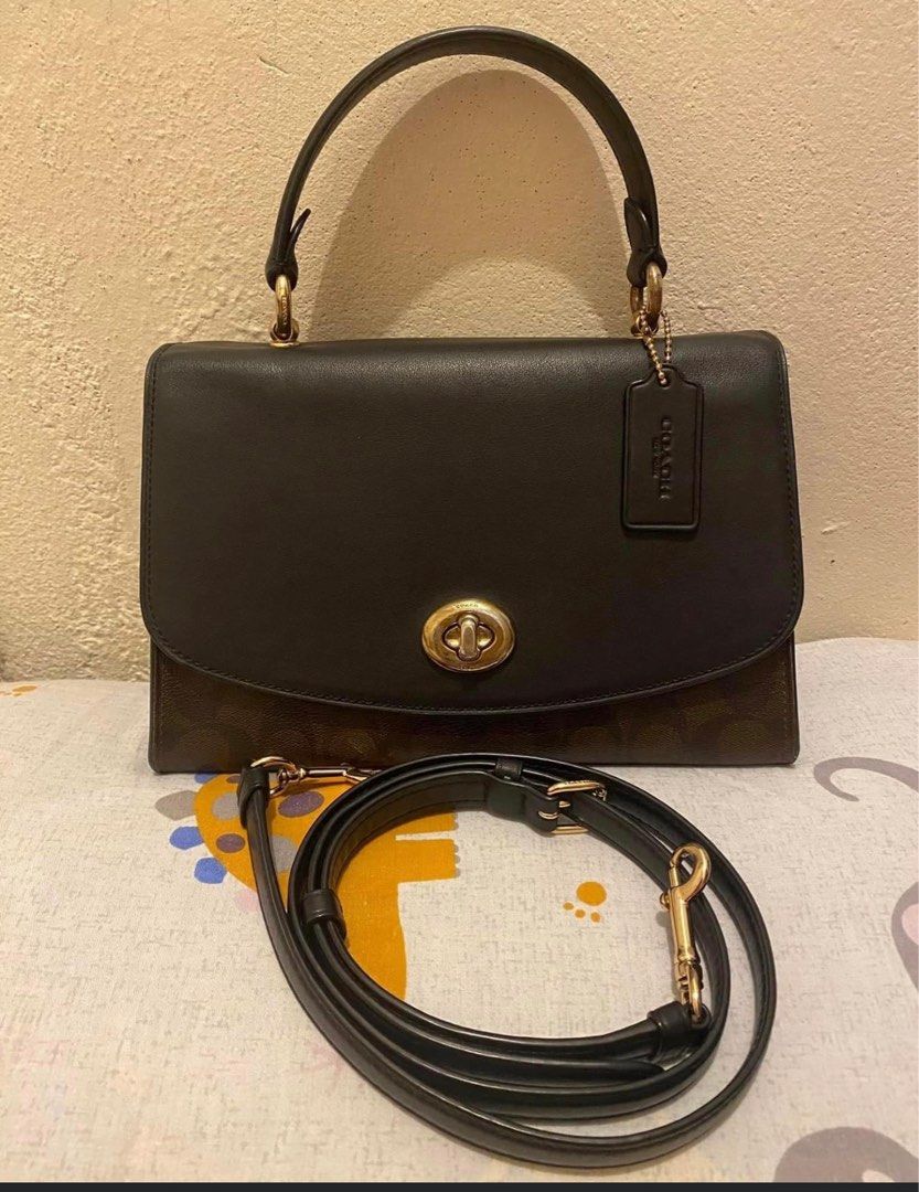 Coach Tilly Top handle, Women's Fashion, Bags & Wallets, Shoulder Bags