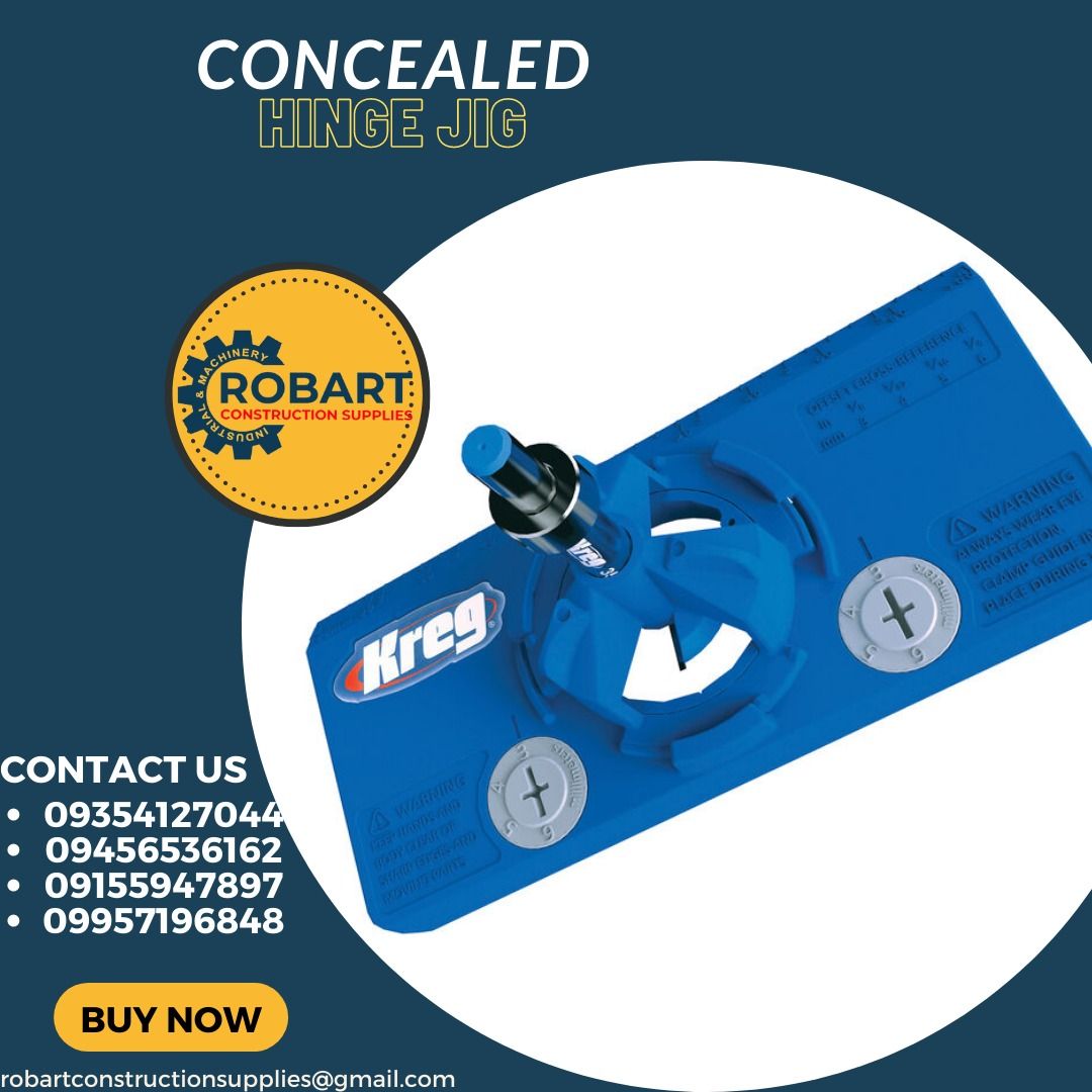CONCEALED HINGE JIG, Commercial & Industrial, Construction Tools