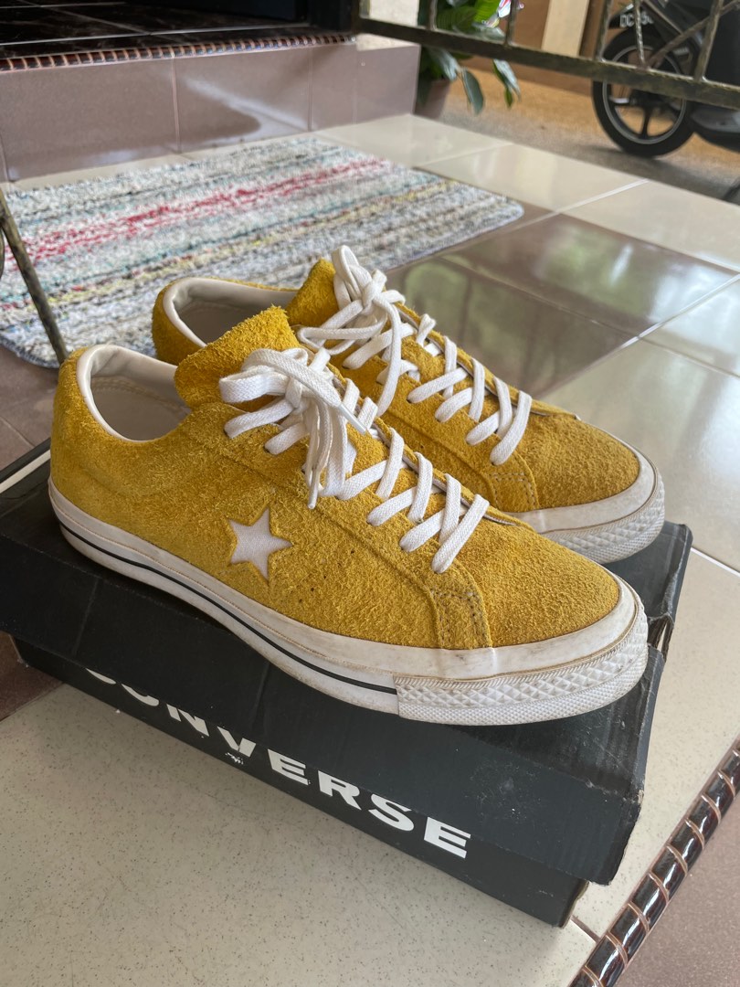 Converse one online star yellow womens