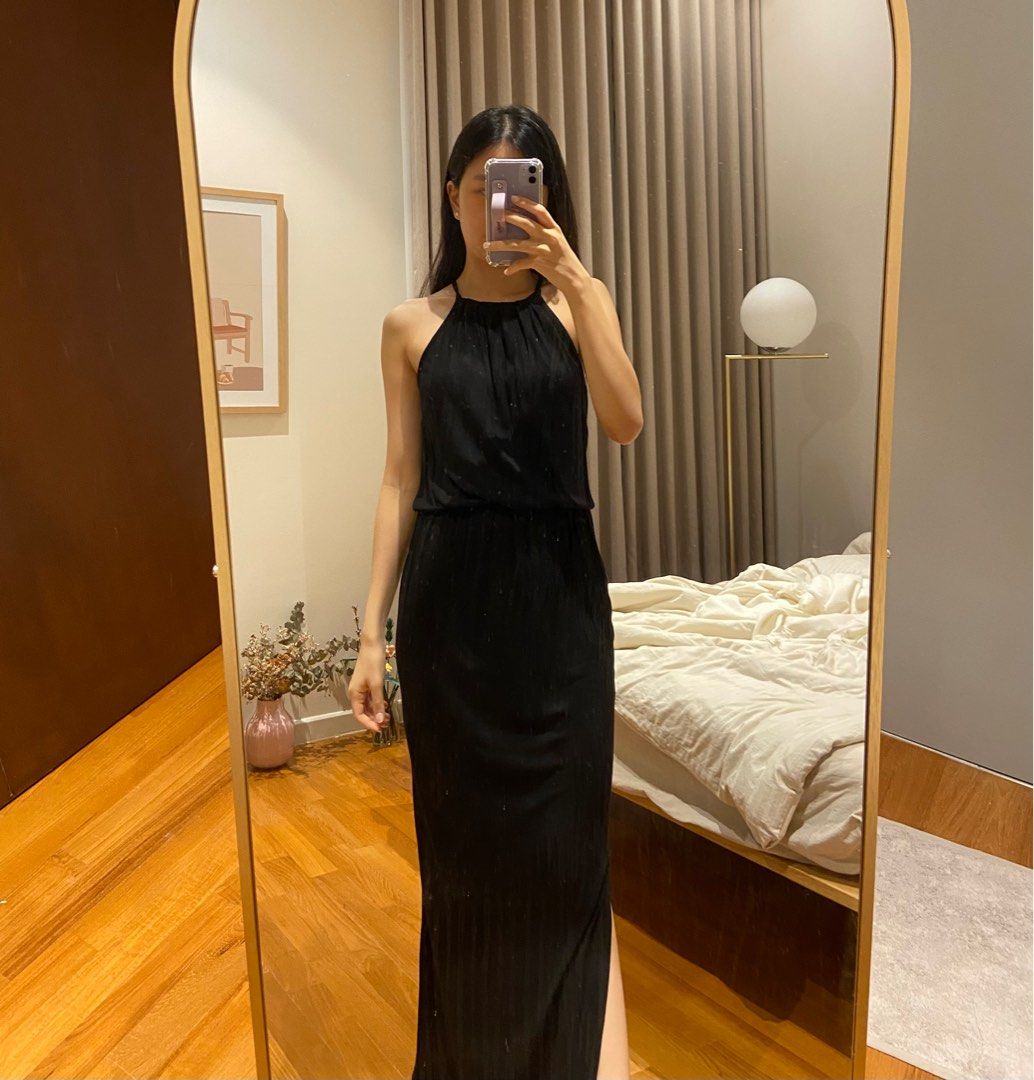 Cotton On Black Long Dress