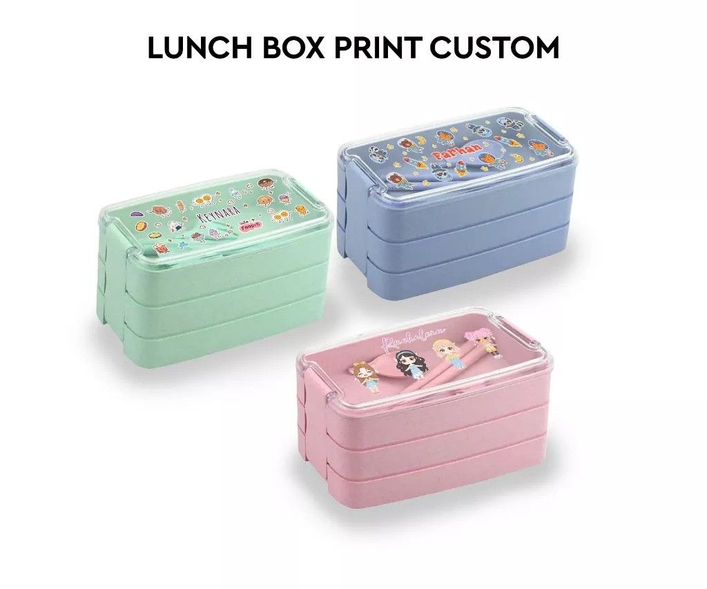 Custom lunch best sale box with name