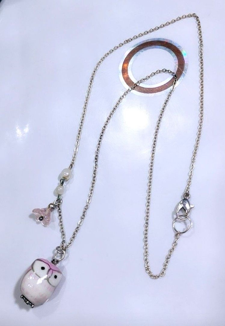 Cute owl necklace top