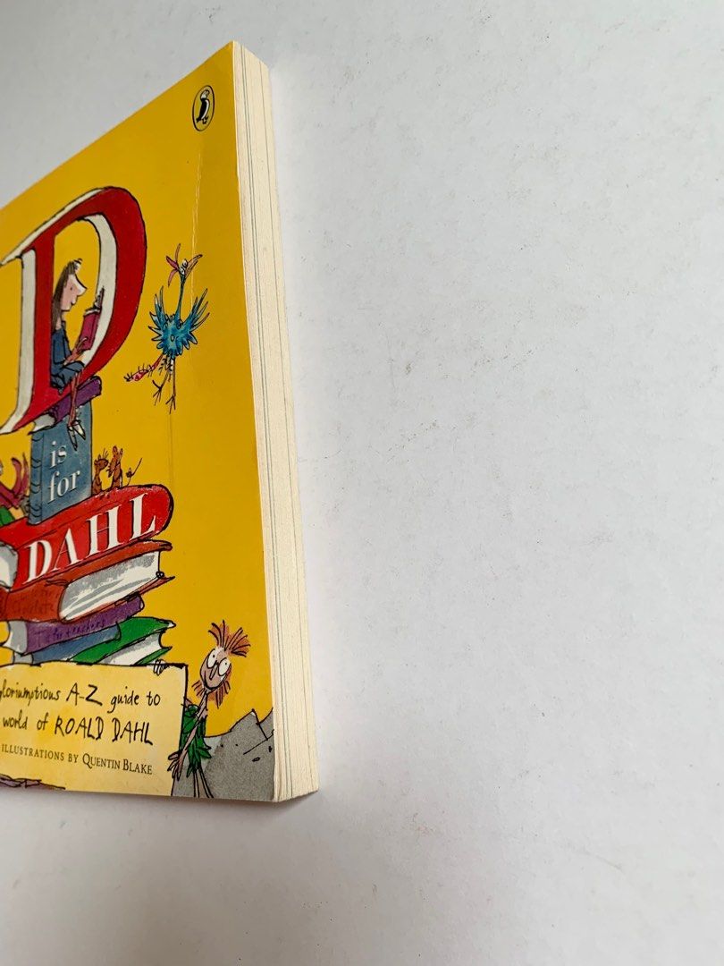D is for Dahl : A gloriumptious A-Z guide to the world of Roald Dahl,  Hobbies & Toys, Books & Magazines, Children's Books on Carousell
