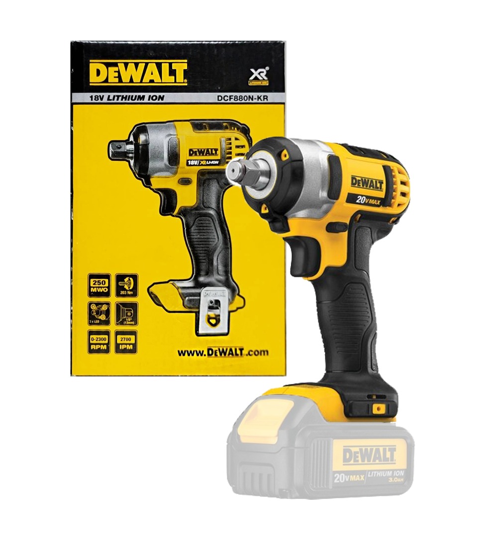 Dewalt DCF880N 18V/20V Cordless Impact Wrench 1/2" Drive (Bare Tool