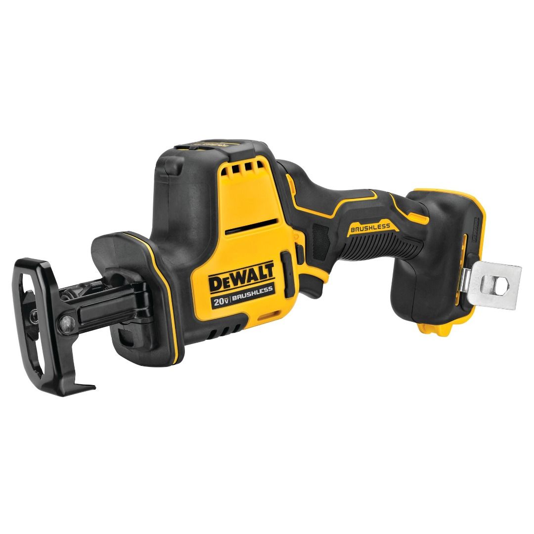 Dewalt DCS369N 20V Cordless Brushless Reciprocating Saw [Atomic] (Bare Tool) (Category: Construction Tools & Equipment) located in Quezon City. Submitted by vertexpowertools (Listing ID 1240491013, Image 2). Description: Bare Tool- Battery and Charger not yet included Specifications: • Voltage: 20V • No-Load Speed: 0-2800min-1 • Stroke Length: 16mm • Cutting Capacity: Wood- 90mm / Metal Profiles- 40mm / Plastic Tubes- 90mm • Brushless motor Conta