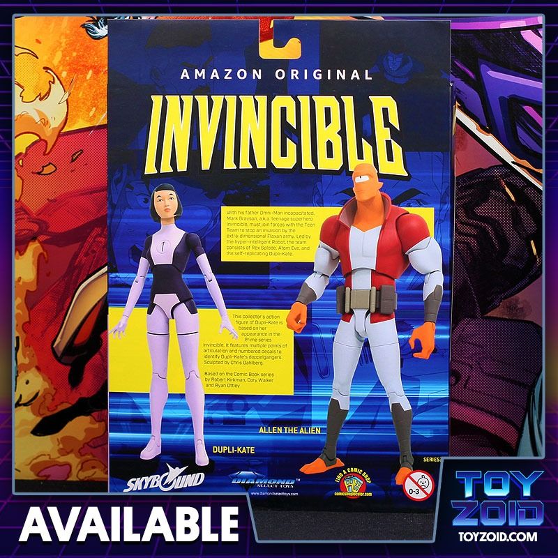 Invincible Allen the Alien Series 3 Deluxe Action Figure