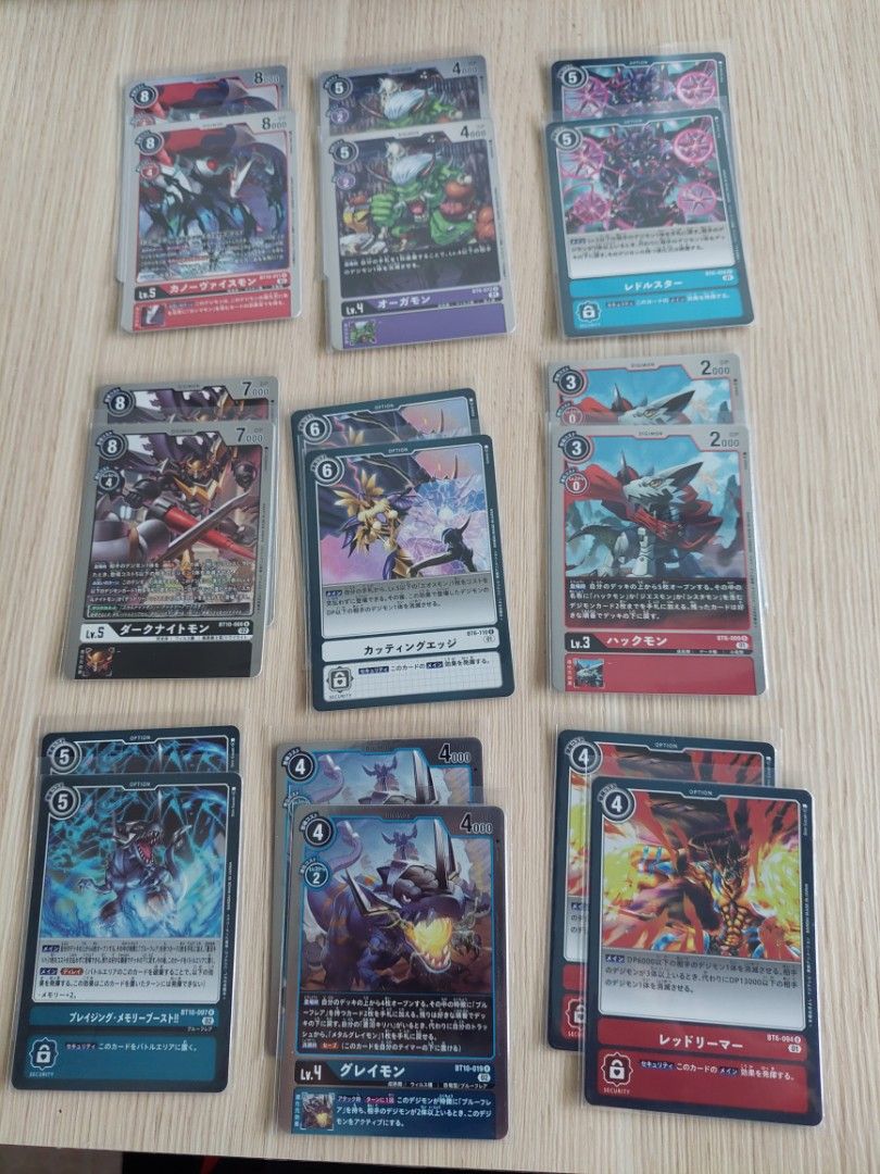 Digimon TCG BT6 BT10 BT12 EX03, Hobbies & Toys, Toys & Games on Carousell