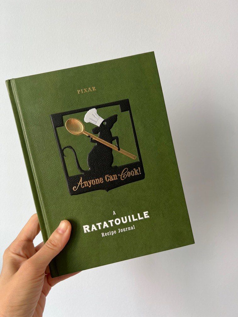 Disney Pixar Ratatouille Recipe Journal, Hobbies &amp; Toys 