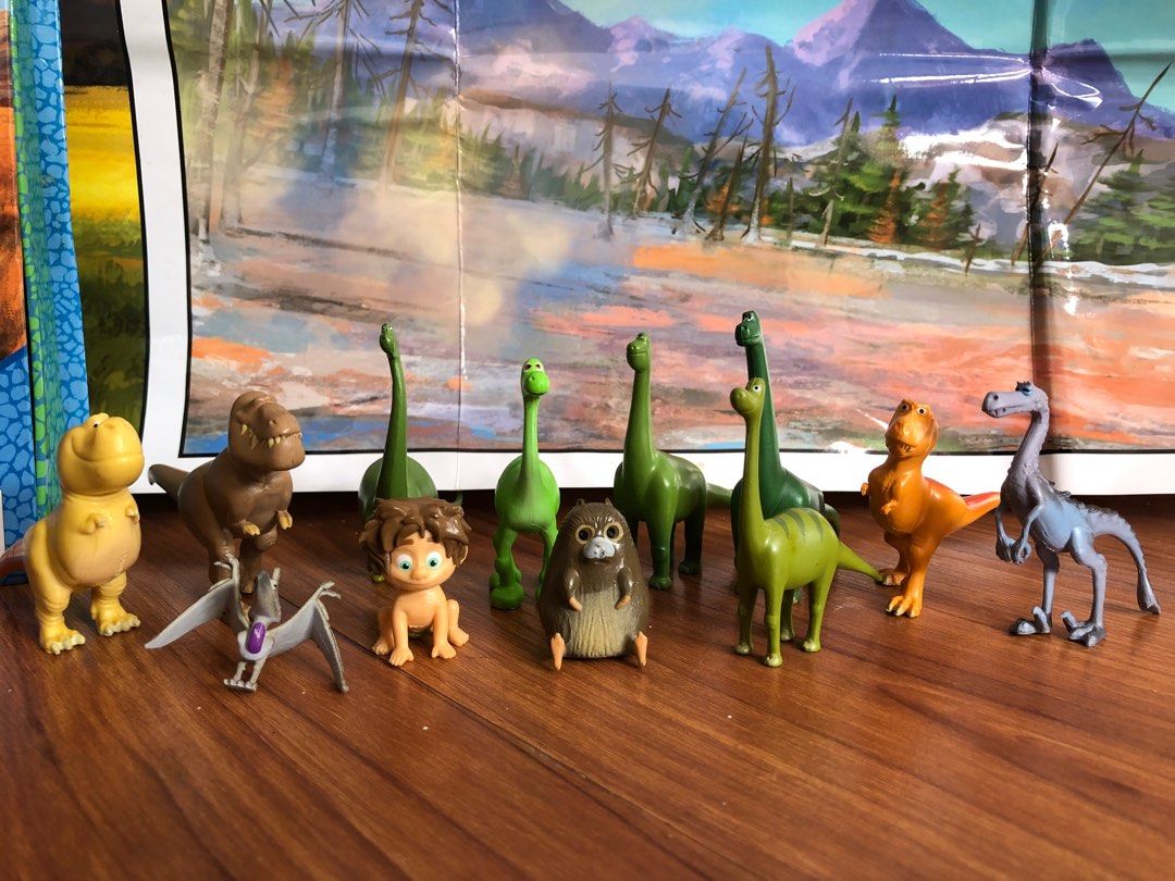 Disney the good dinosaur figures, Hobbies & Toys, Toys & Games on Carousell