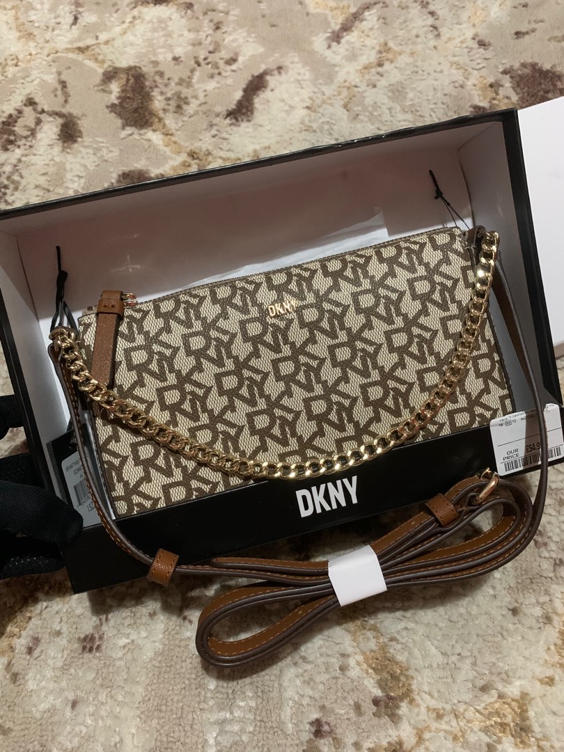 DKNY TWO-WAY SLING BAG on Carousell