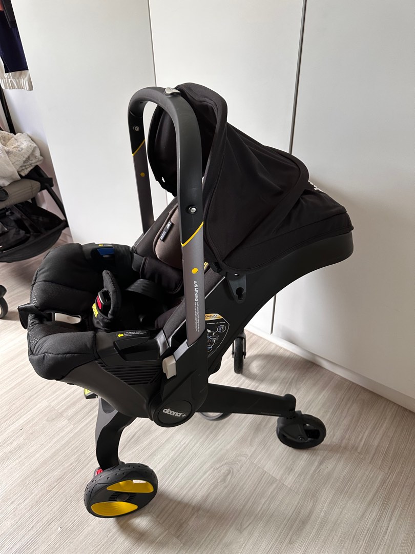 DOONA Infant Car Seat Stroller Nitro Black, Babies & Kids, Going Out