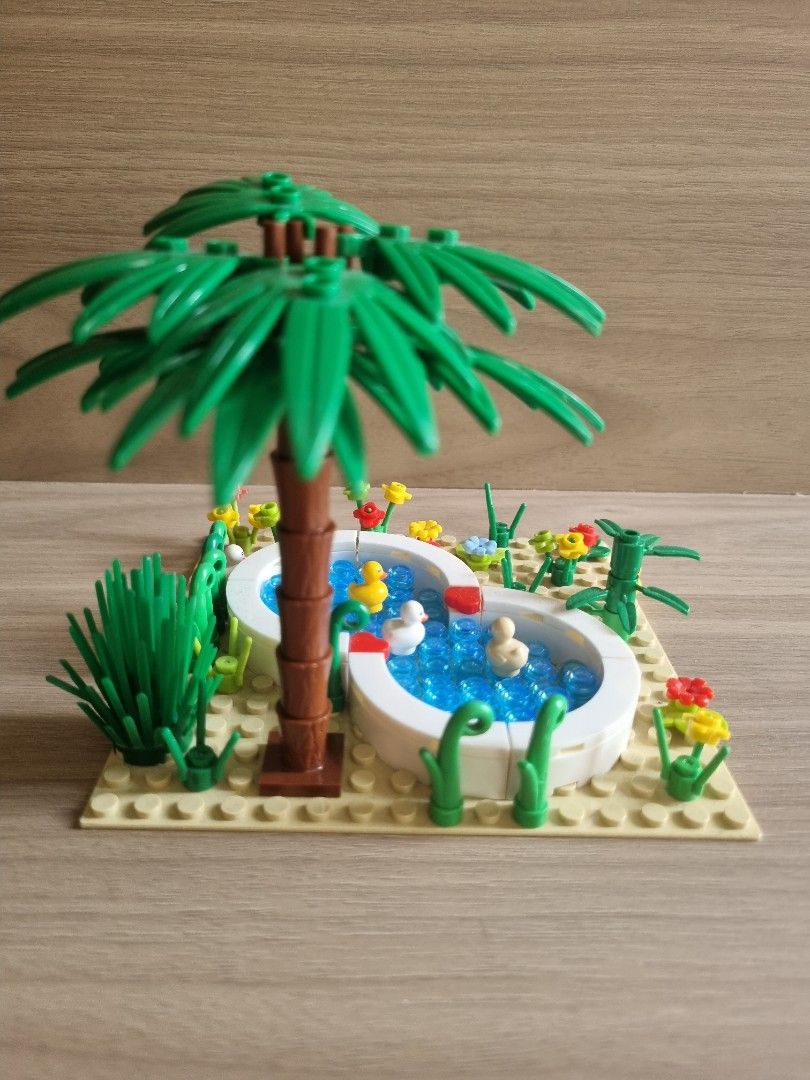 Duck Pond and Turtle Tank Lego, Hobbies & Toys, Toys & Games on Carousell