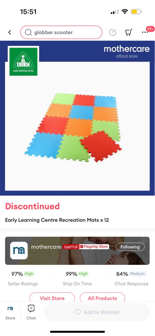 Early learning outlet centre play mat
