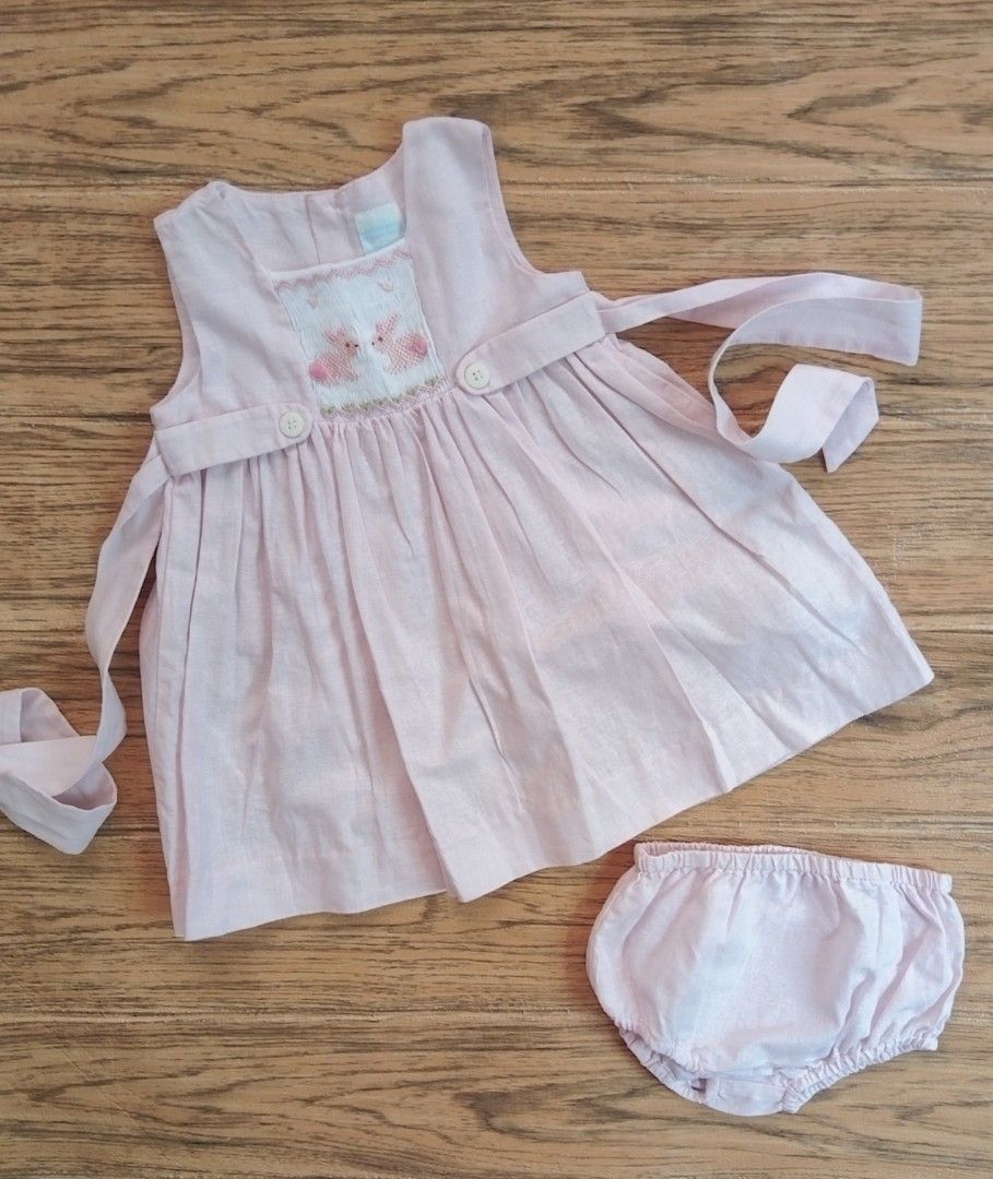 EDGEHILL COLLECTION smocked baby dress 6m Babies Kids Babies