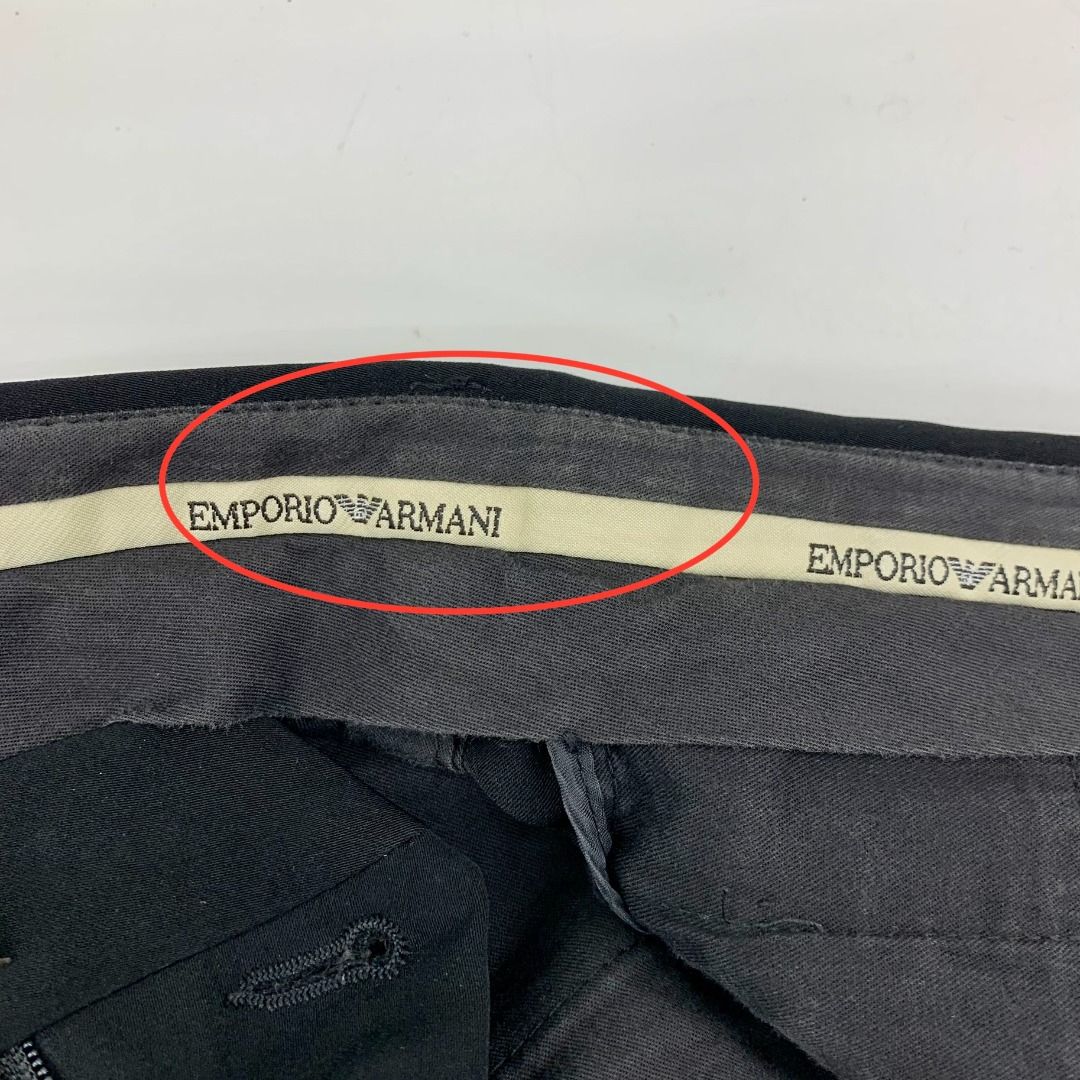 Armani sales suit pants