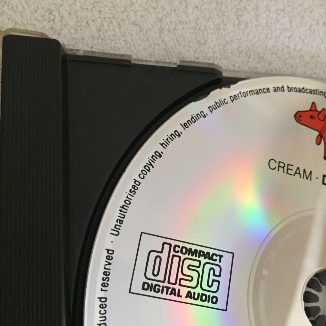 Eric Clapton Cream Disraeli Gears West Germany CD 西德銀圈版 舊版, 興趣及遊戲, 音樂 ...
