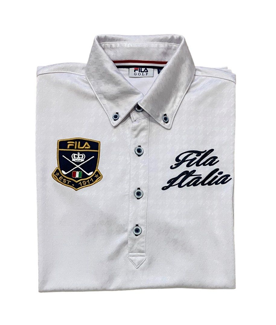Fila Golf Polo Jersey Men s Fashion Tops Sets Tshirts Polo