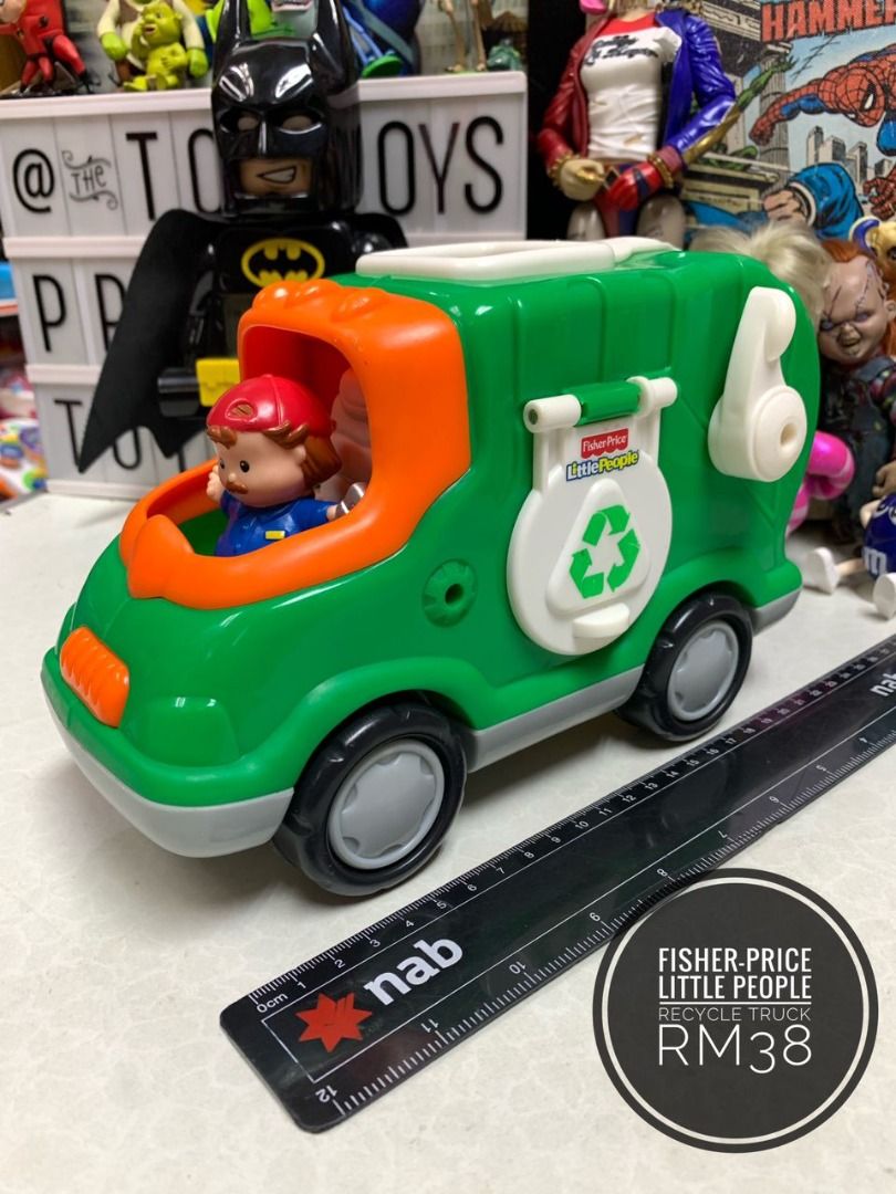 Fisher price recycle truck on sale