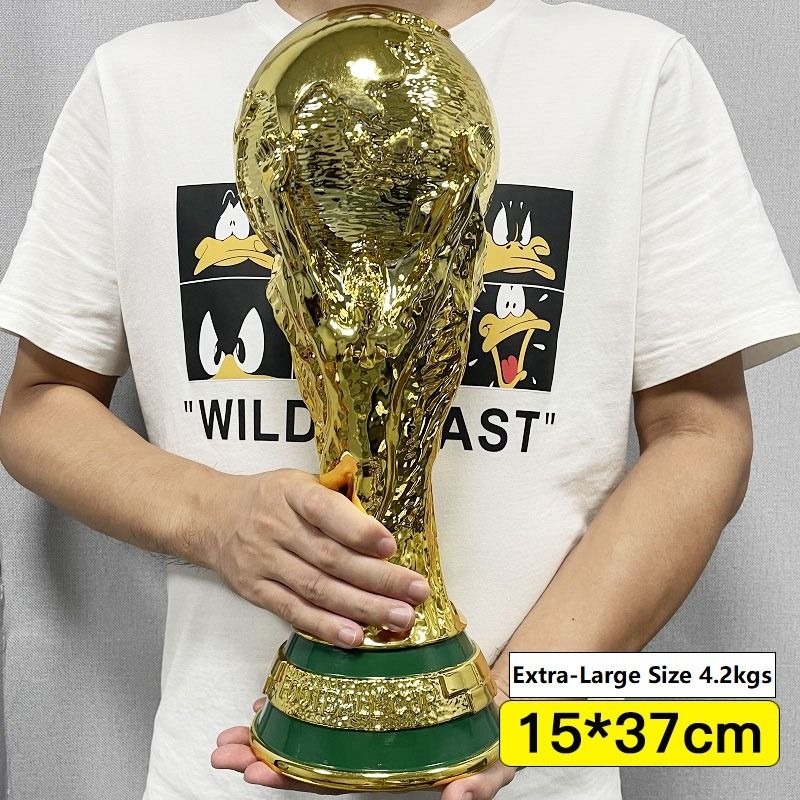 1:1 World Cup Replica Trophy Qatar 2022 New Resin World Cup Champion Award  Cup