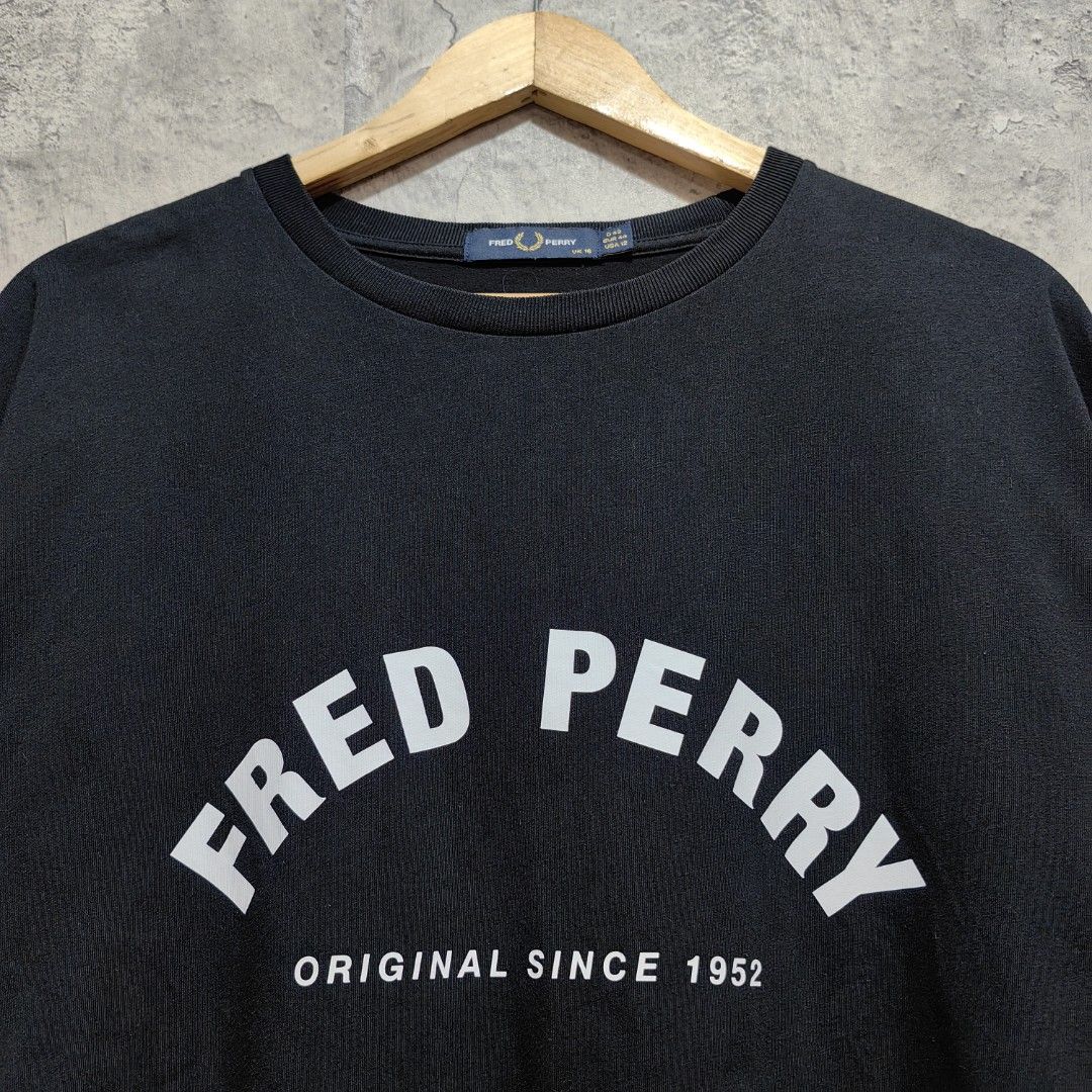 Fred Perry Arch Branded T shirt Women s Fashion Tops Shirts on