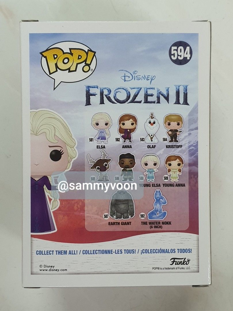 Funko Pop Frozen II - Elsa 594 - Edition Exclusive - La Reine des Neiges 2