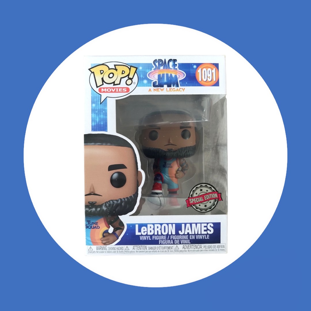 Funko POP! NBA: Space Jam 2 - LeBron James (SE) Sold by FJL Collectibles,  Hobbies & Toys, Toys & Games on Carousell