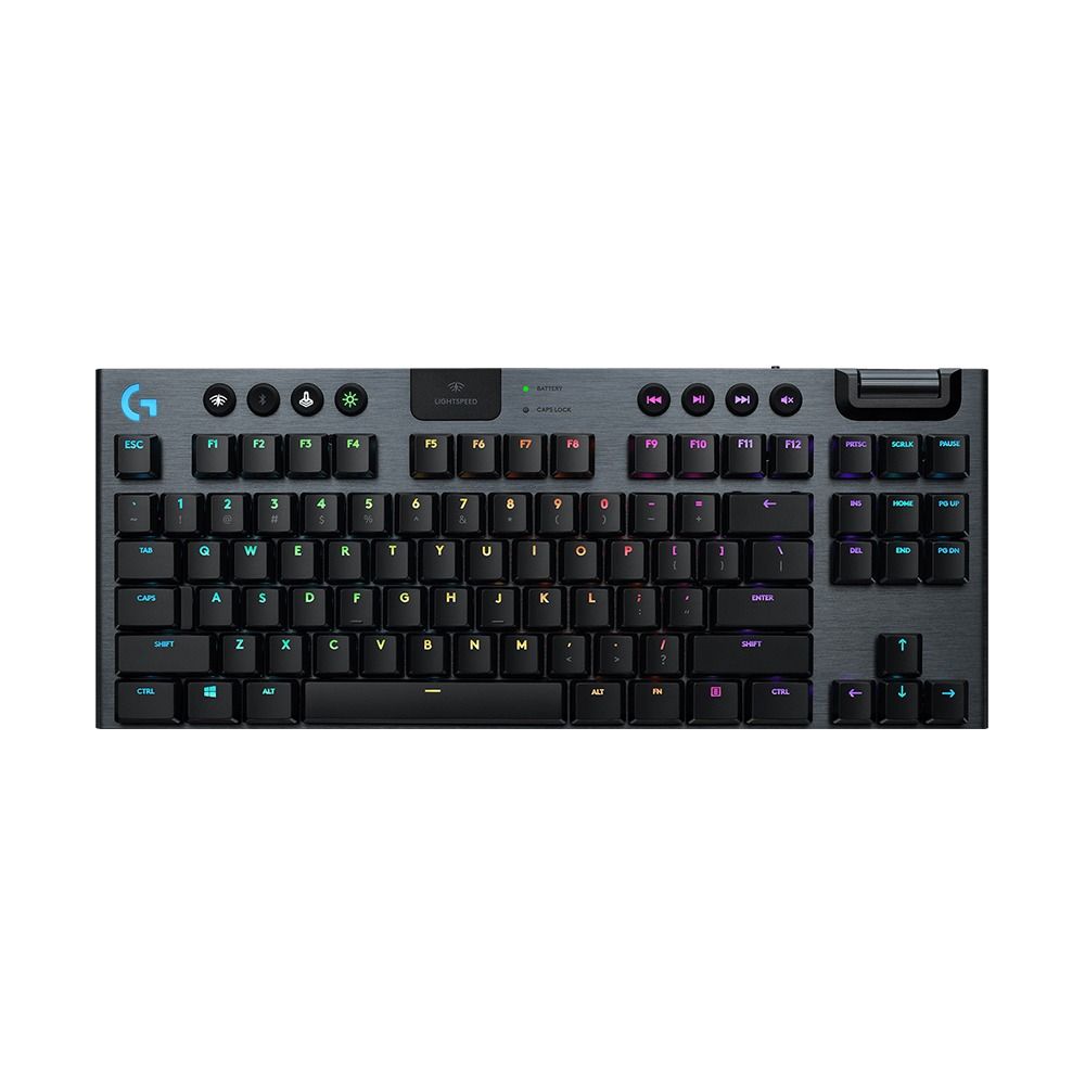 G913 TKL Lightspeed RGB 無線機械式鍵盤黑色(GL Tactile 觸感軸